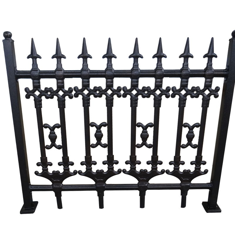 High quality custom cheap garden fence iron gate fence 2