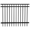 Galvanized backyard pool metal fence