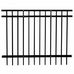 Galvanized backyard pool metal fence pond fence