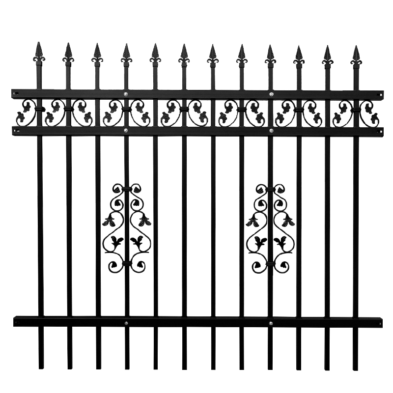 Good price house fence designs aluminum fence