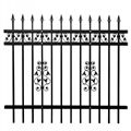 Good price house fence designs aluminum fence