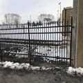 Zinc steel prefabricated steel fence garden fence 2