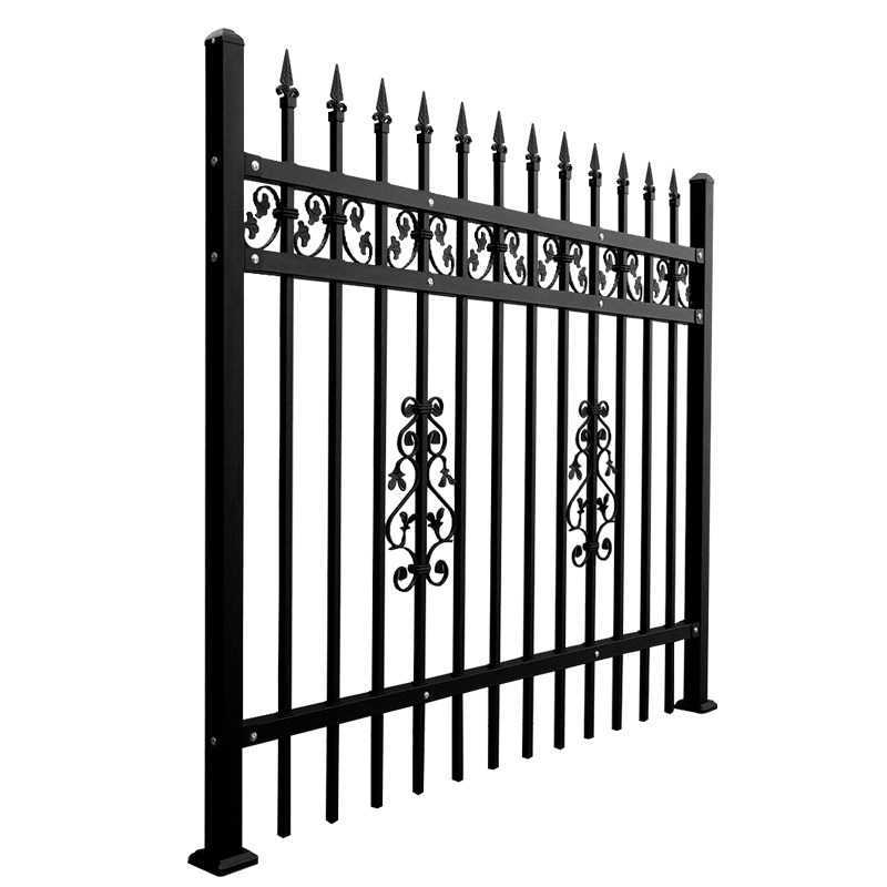 High quality vertical fence panels decorative metal fence 3