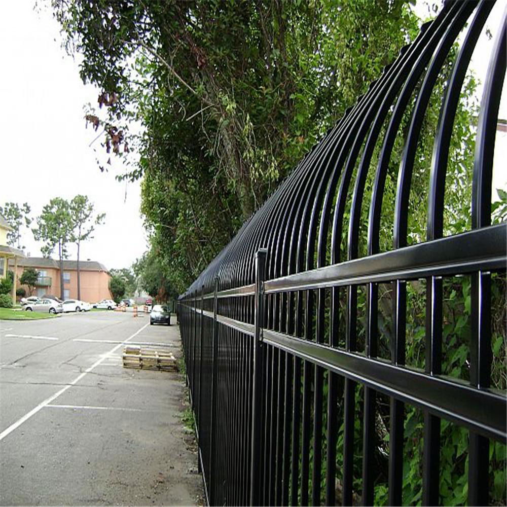 Galvanized steel safety fence modern metal fence panels 3