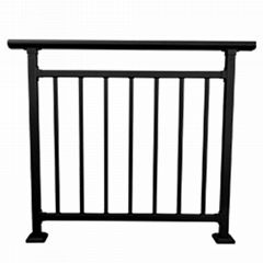 House decoration wrought iron steel Modern design for balcony railing