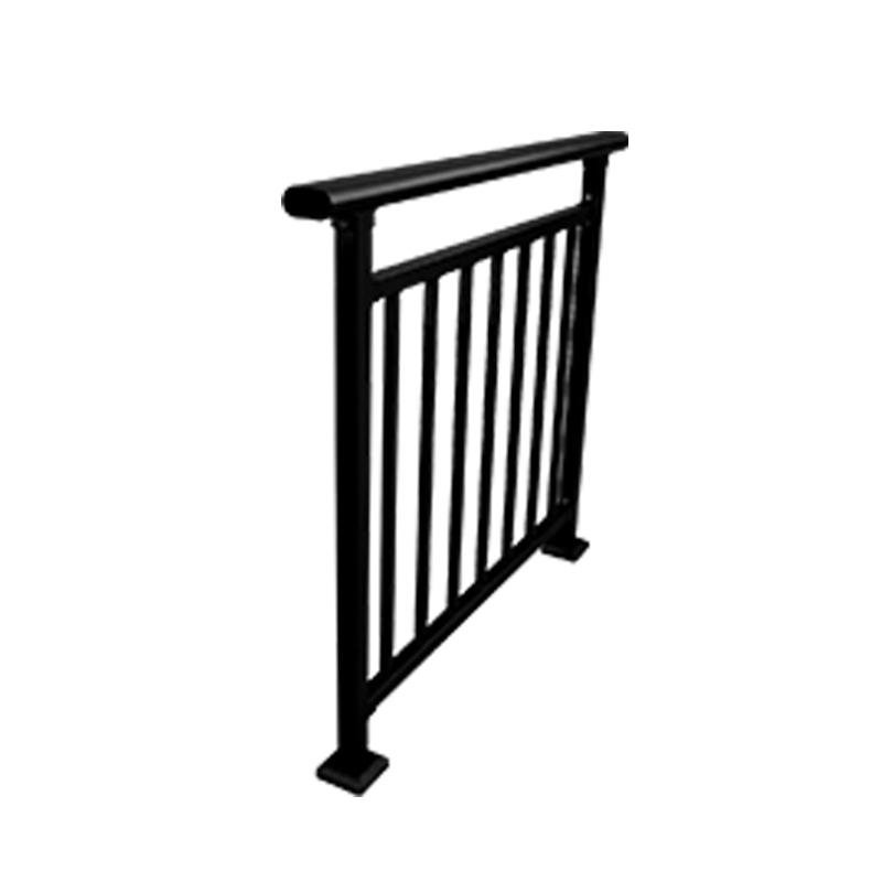 House decoration wrought iron steel Modern design for balcony railing 4