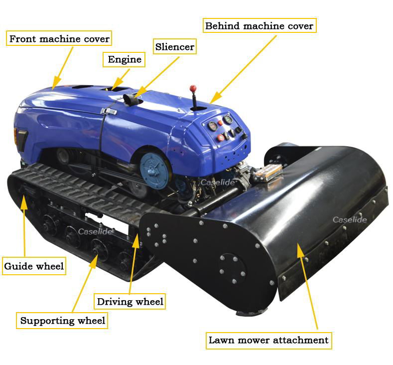 remote control lawn mower and robot lawn mower 2