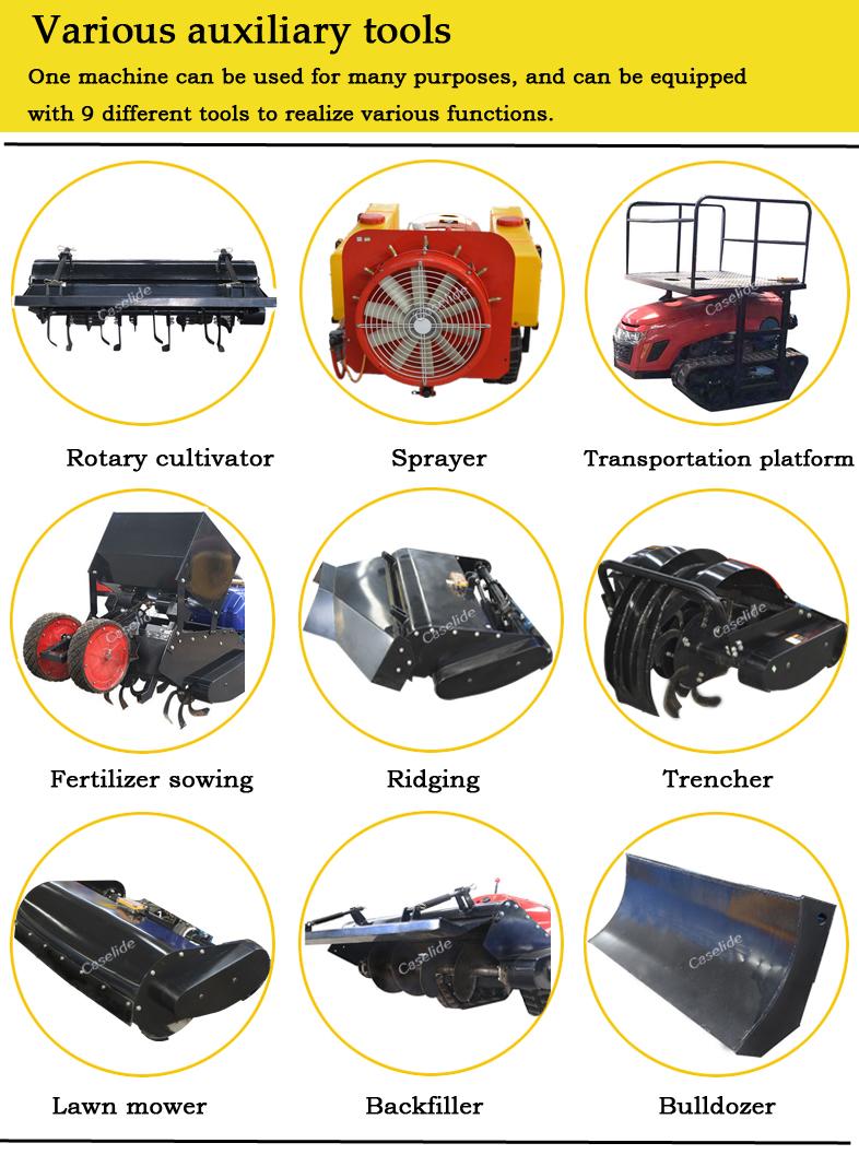 multifunctional small trenching machine 5