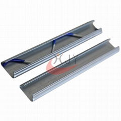 Galvanized Steel Greenhouse Film Lock Channel 