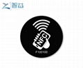 Water Proof Diameter 30mm NXP NTAG 213 NFC Sticker Label 3