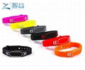 Adjustable 13.56Mhz RFID Silicone Wristband M1 Chip  3