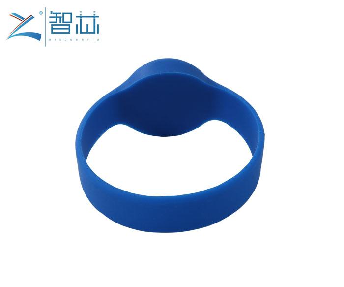 Closed Round Head 125khz LF Swimming Pool RFID Wristband  5