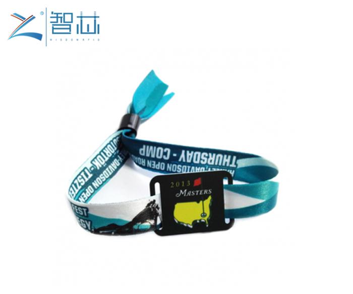 Festival Event Access Control Wove NFC Bracelet Mifare Wristband 5