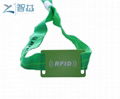 Disposable TK4100 LF Proximity RFID Woven Wristband 3