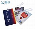 China Supplier Wholesale Custom Printed Hotel Hard Plastic PVC Luggage Tag with 
