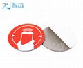 Round Shape 13.56Mhz On Metal RFID NFC Sticker Label 1