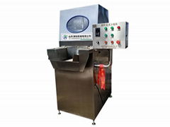 Chicken wing brine injection machine