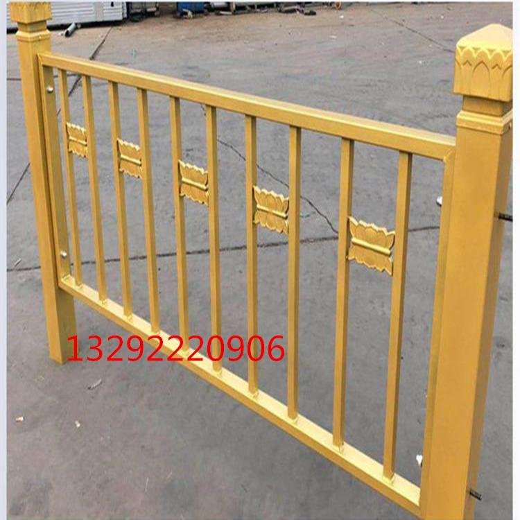 黄金护栏生产厂家供应高档花式豪华型金色道路护栏 5