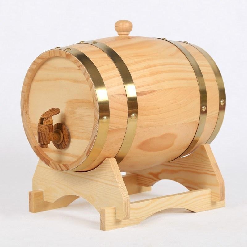 厂家直销橡木酒桶定制实木葡萄酒桶