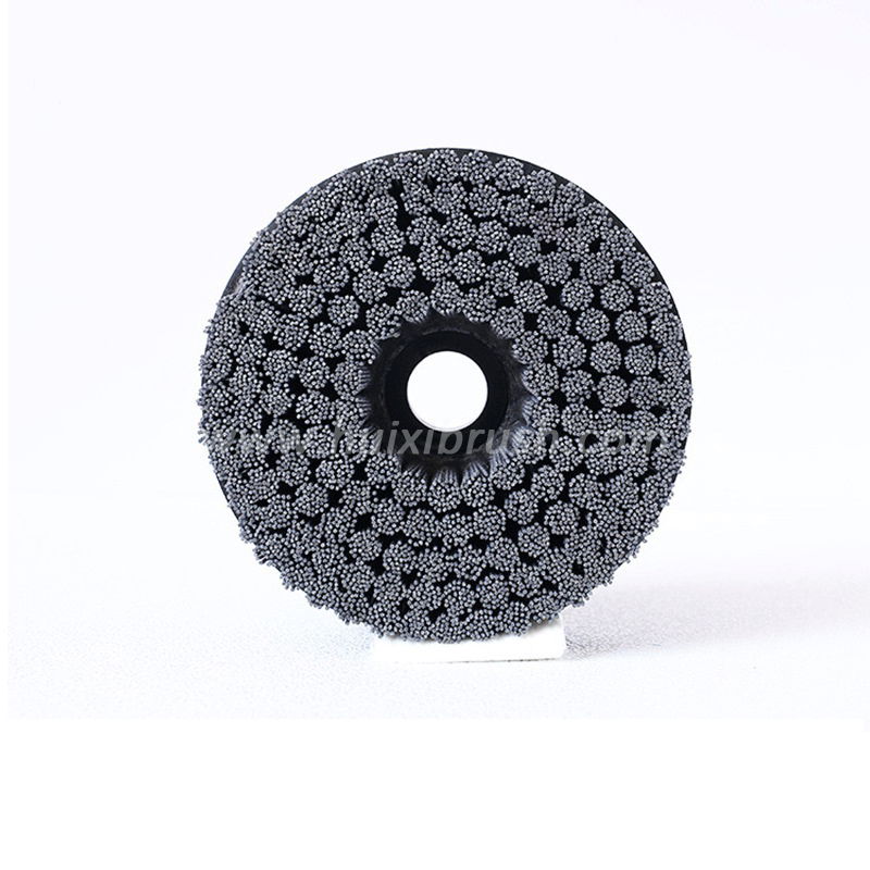 Edge Cleaning Deburring Abrasive Disc Brush 2