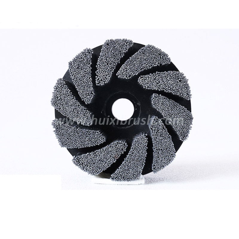 Edge Cleaning Deburring Abrasive Disc Brush 4