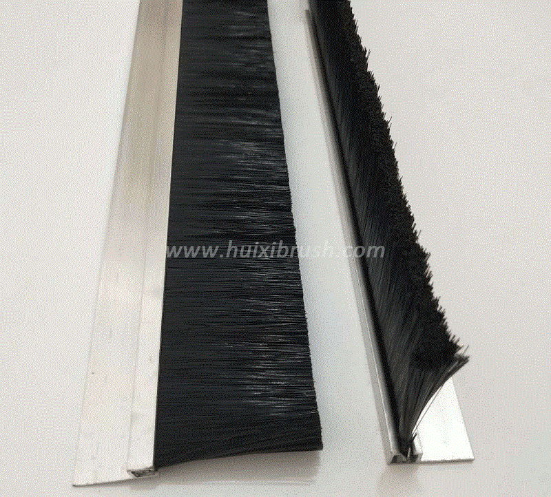 door bottom nylon bristle strip brush seal H451 HX (China Trading