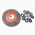 Deburring Stainless Steel Wire Brush Wheel 1