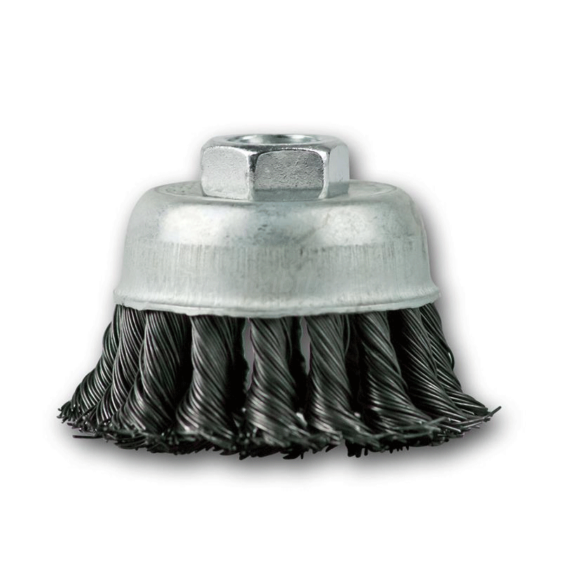 Power Tool Stainless Steel Knotted Wire Cup Brush 3