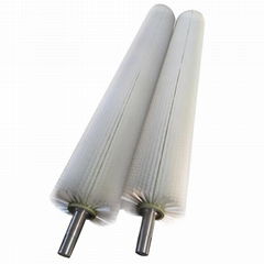 Cylindrical Fruit Vegetable Panel Cleaning Roller Brush