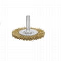 Sander Rotary Polishing Brass Steel Wheel Brush