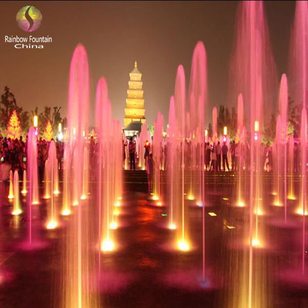 2014 Malaysia Interactive Outdoor Dancing Water Dry Floor Fountain for Square 3