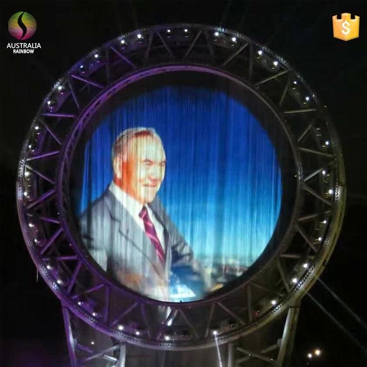 2016 Kazakhstan 180m*30m Amazing Big O Show Musical Water Fountain with Laser