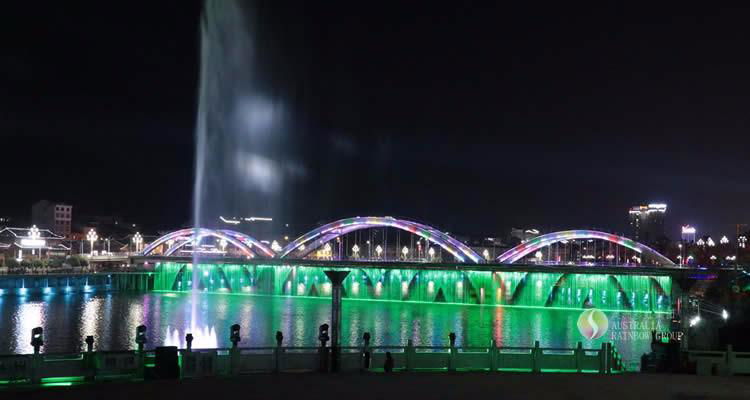 2016 China Rainbow Bridge Digital Water Curtain Fountain 3