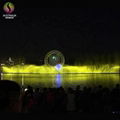 DMX Control Digital Dancing Water Large Music Fountain For Celebration 2