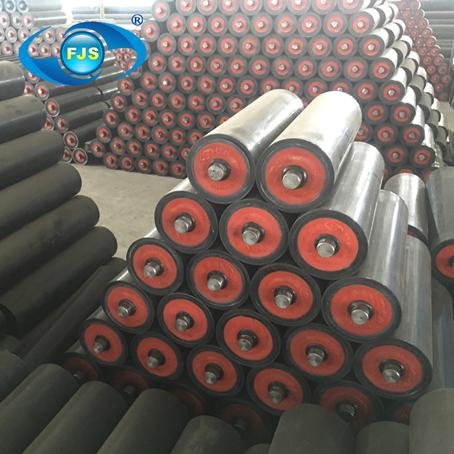 DIN standard FJS belt conveyor roller factory price 5