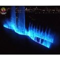 Outdoor Large Scale Multimedia Colorful Lights Dancing Fountain Floating in Lake