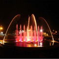 Factory Offer Multicolored Size Customized Music Fountain with LED Lights