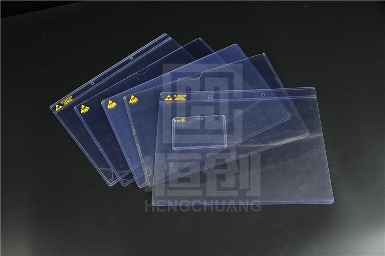 Customized PVC Suspended hard ESD card case