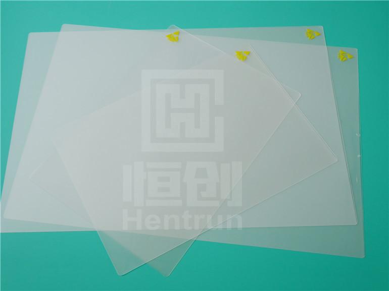 Anti-static A3 A4 plastic film for file holder ESD plastic sheet file protectors 2