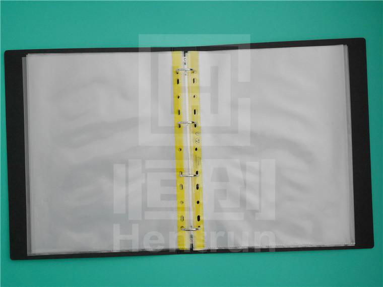 High transparency Anti-static 11 holes ESD plastic file bag sheet protectors 3