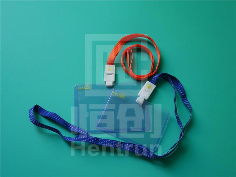 High transparent PVC sheet card holder with Antistatic Logo 4