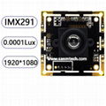 IMX291 starlight and high definition camera module 1