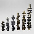 Crankshaft heavy equipment excavator parts