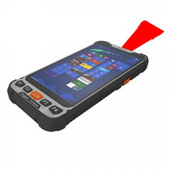 5 inch windows barcode smart r   ed handheld terminal UHF