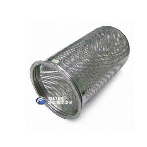 Industrial Basket Strainer Inline Cylinder Basket Filter 4