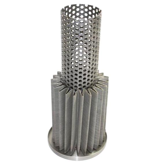 SS Hydraulic Oil Pleated Filter Suction Strainer Element FLDCD0010