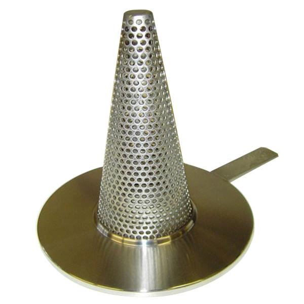 SS Conical Temporary Pipeline Mesh Basket Filter Strainer  2