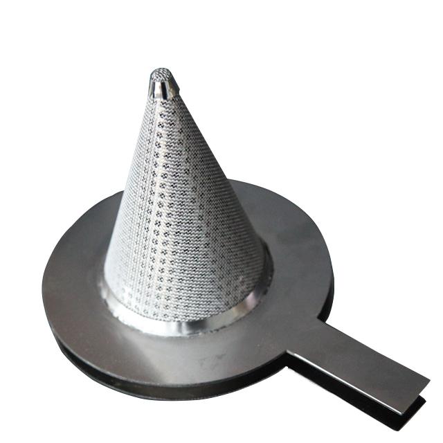 Stainless Steel Temporary Cone Basket & Flat Strainer Filter FLD