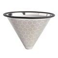 Stainless Steel Reuseable Coffee Basket Strainer  Filter Manufacture