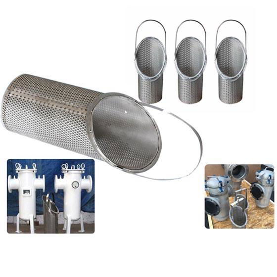 Industrial High Flow Weave Wire Mesh Basket Stainer Filter Filter Manufacture 3